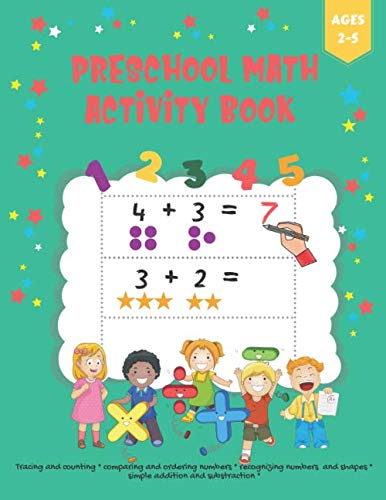 capítulo por capítulo baixar PRESCHOOL MATH ACTIVITY BOOK: Tracing and counting * Comparing and ordering numbers * Recognizing numbers and shapes * Simple addition and subtraction *