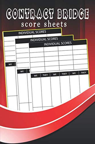 contract bridge score sheets: A score keeping book for contract bridge card game baixar livro de graça