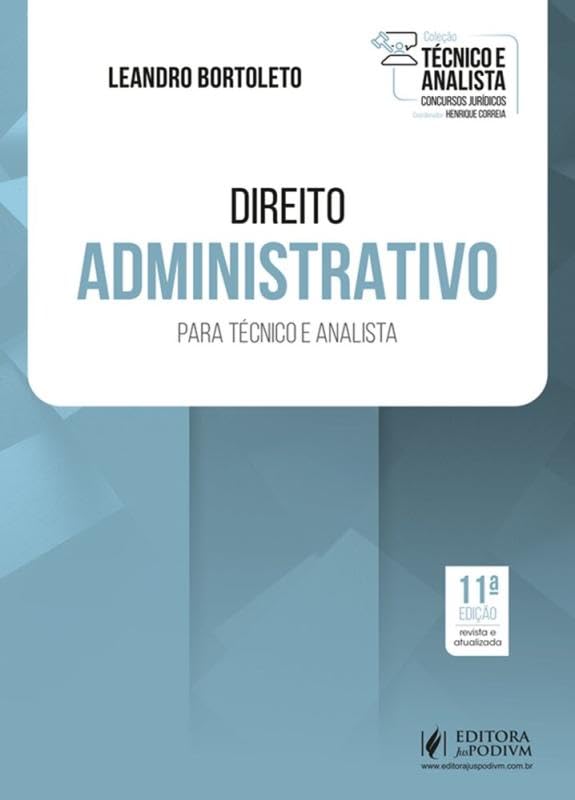 Direito Administrativo para Técnico e Analista - 11ª Edição (2026) baixar o livro de graça