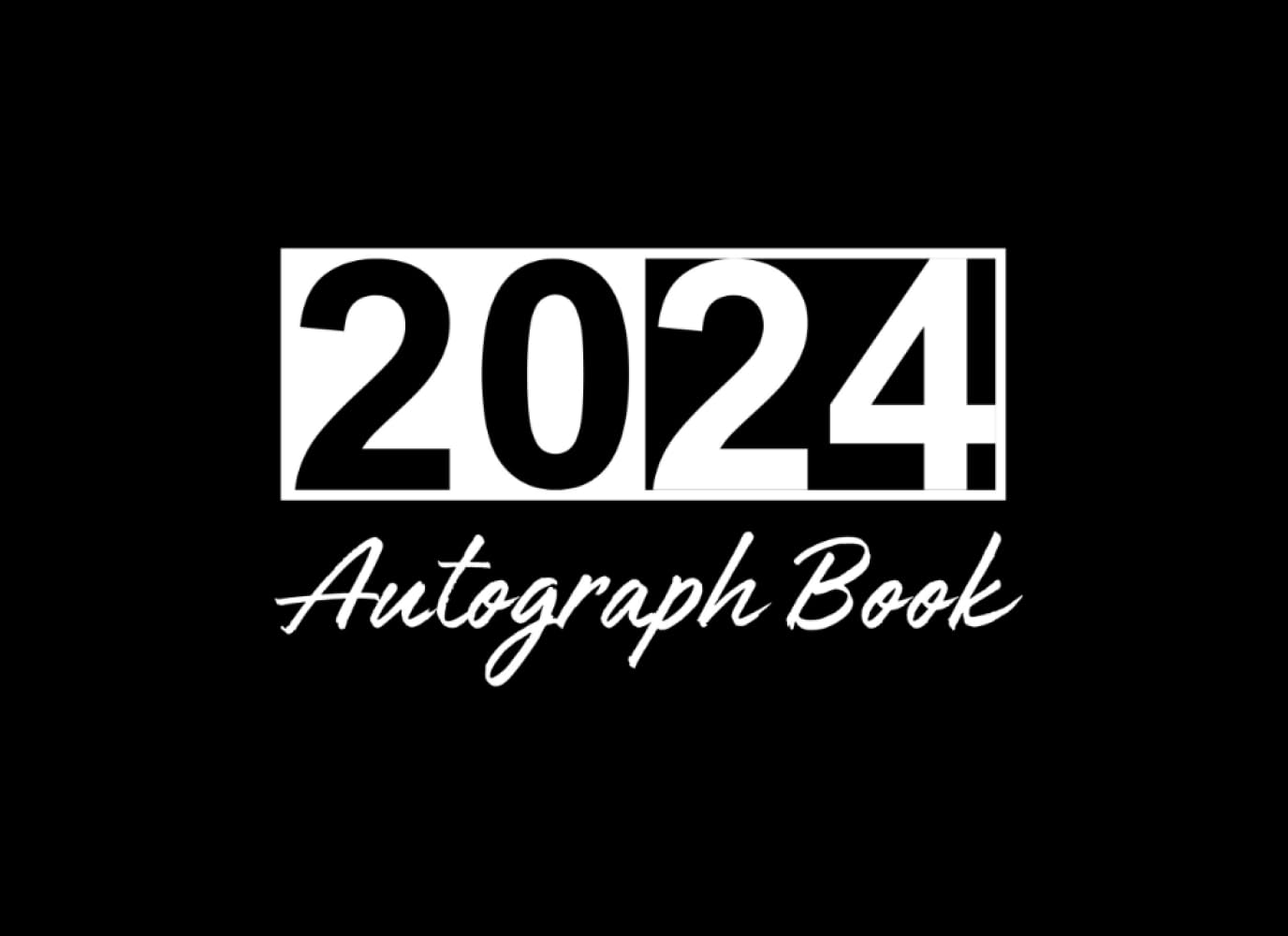 capítulo por capítulo baixar Autograph Book 2024: Black Notebook/Journal for Signatures of Celebrities, Sports Stars, School Friends, Party Guests, or Theme Park Characters. Small, Blank Notepad for Kids or Adults. 100 Pages.