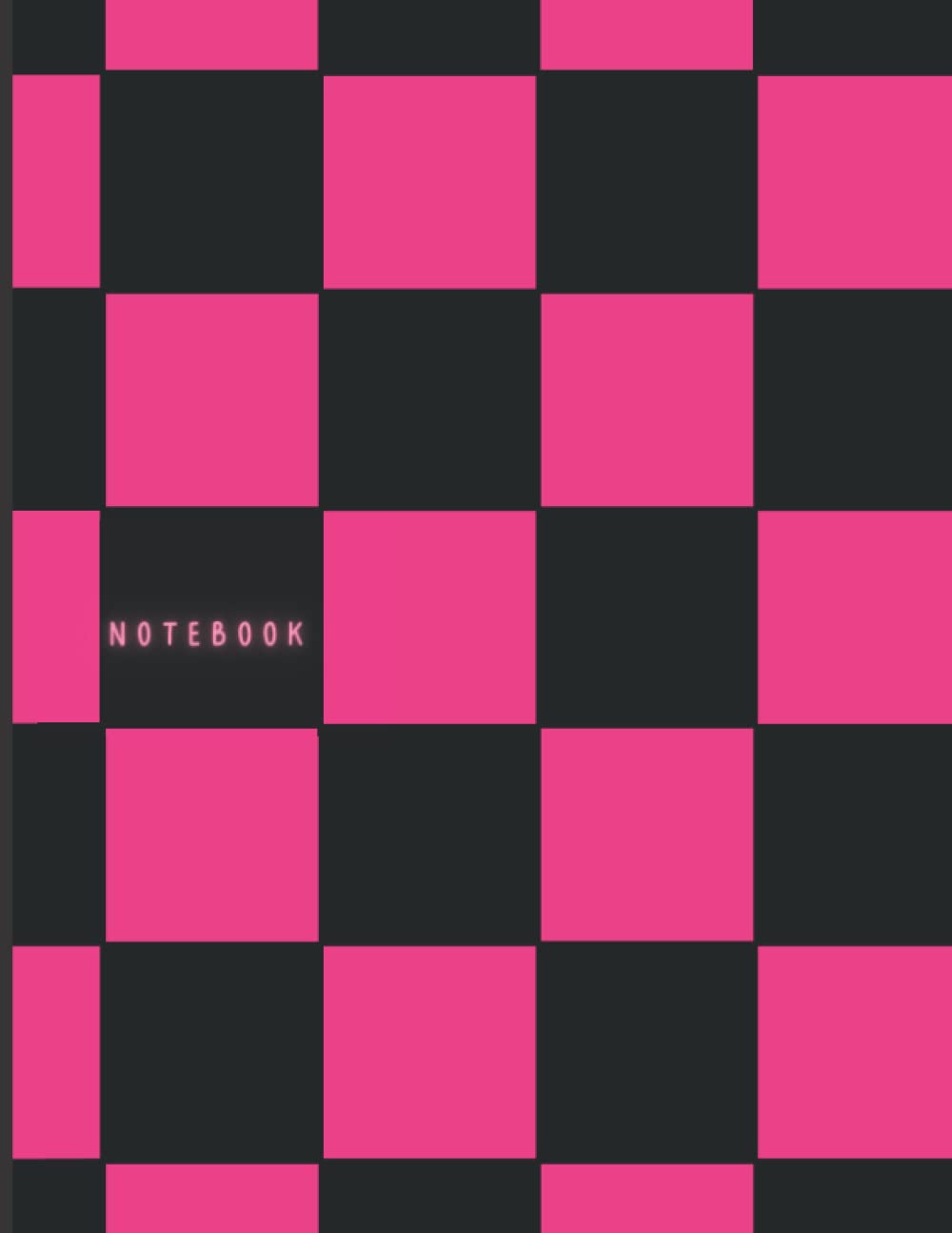 capítulo por capítulo baixar Checkered Notebook: Aesthetic Notebook, Checkerboard Pattern, Blank Lined Paperback Notebook Journal, Black and Pink Checkered Notebook Retro