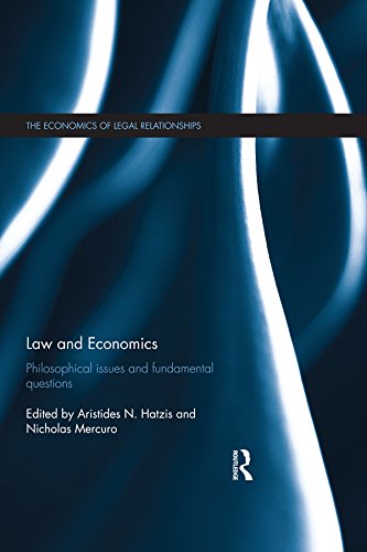 ler totalmente Law and Economics: Philosophical Issues and Fundamental Questions (The Economics of Legal Relationships) (English Edition)