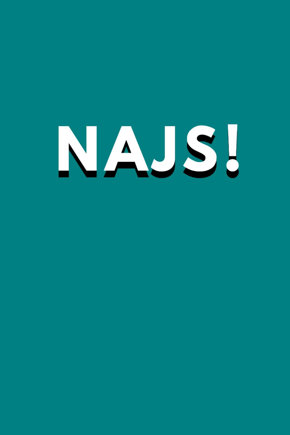 Notes NAJS!: Elegancki notes o minimalistycznym designie pop-art z efektem 3D, zeszyt lifestylowy z motywacyjnym hasłem, gadżet, który musisz mieć na biurku (Polish Edition) baixar o livro de graça