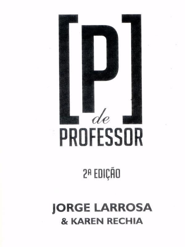 ler totalmente P DE PROFESSOR - 2 ED.