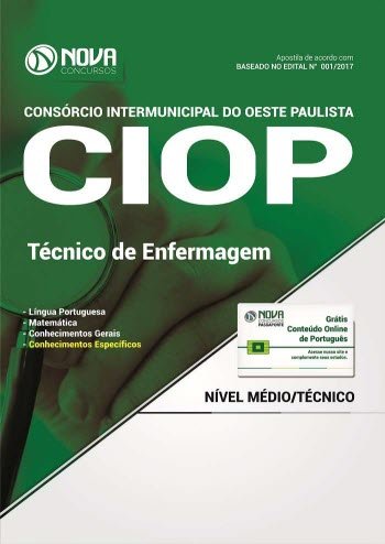 ler totalmente Apostila CIOP-SP 2017 - Técnico de Enfermagem