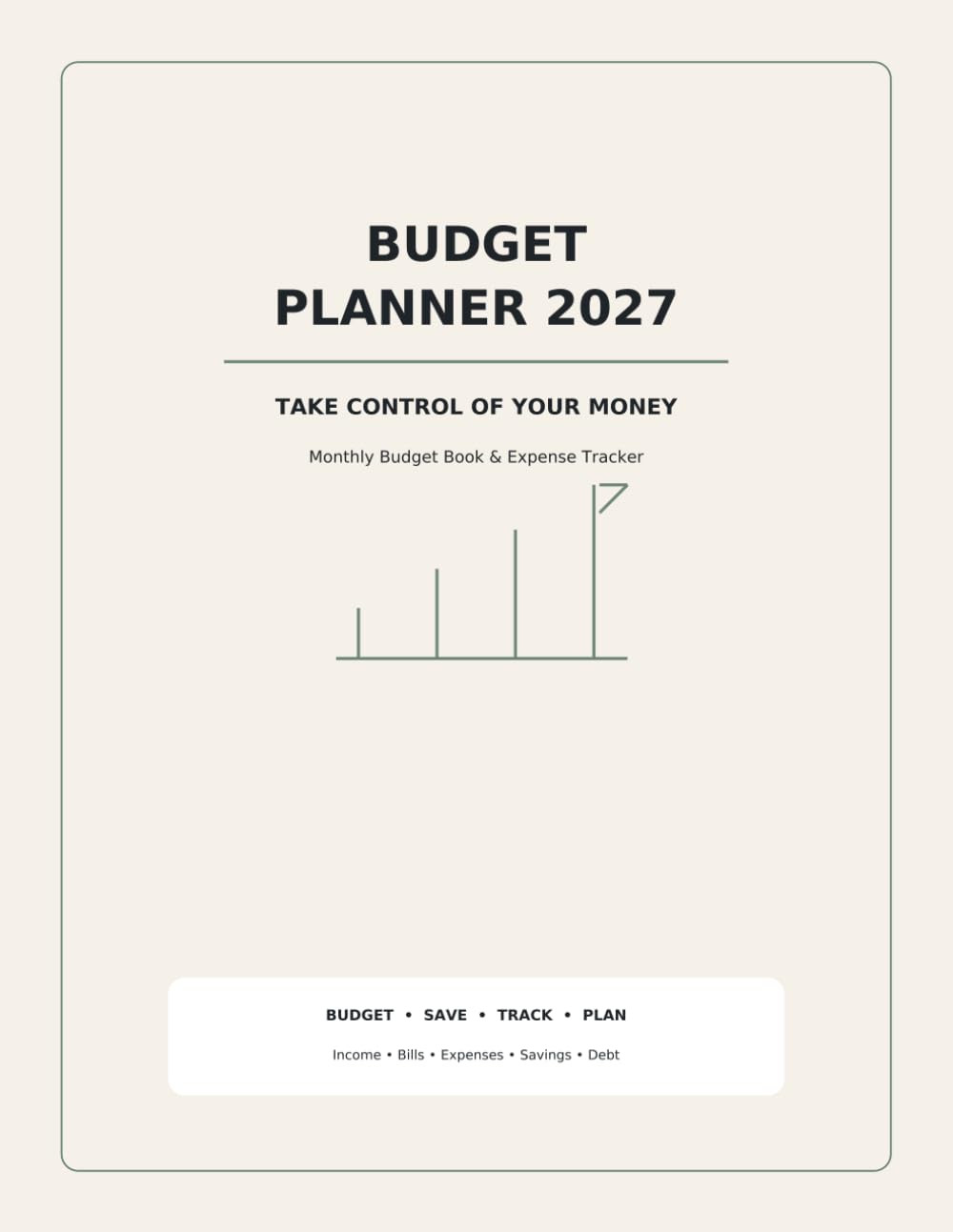 Budget Planner 2027: Monthly Budget Book & Expense Tracker for Income, Bills, Savings, Spending and Debt baixar o livro de graça