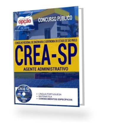 Apostila CREA-SP 2017 - Agente Administrativo baixar livro de graça