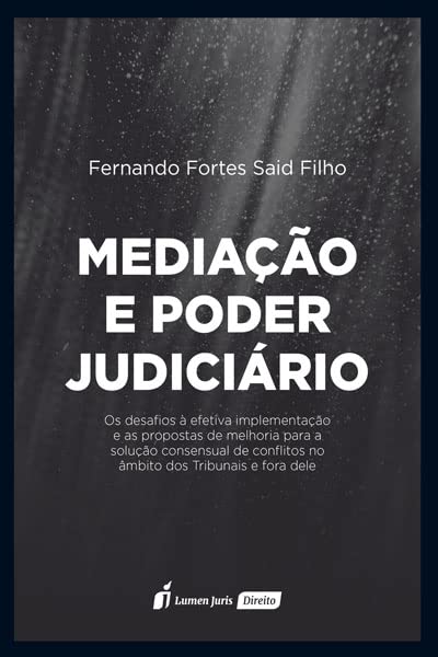 Mediação e Poder Judiciário - 2022 baixar o livro de graça