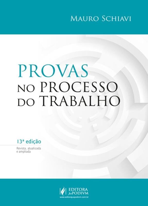 ler totalmente Provas no Processo do Trabalho - 13ª Edição (2026)