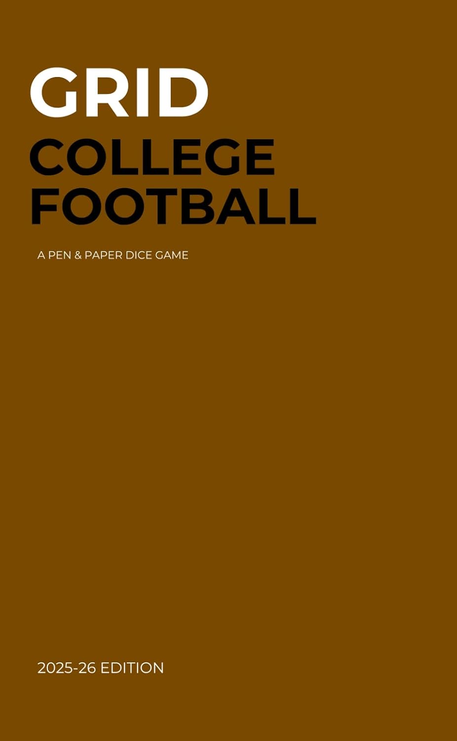 Grid College Football - 2025-26 Edition baixar livro de graça
