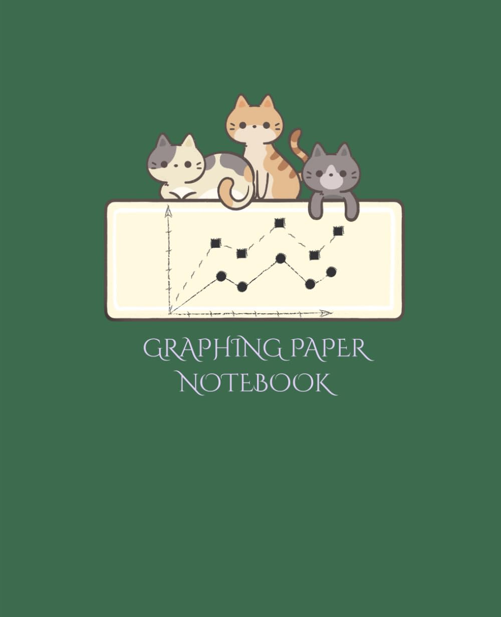 Graphing Notebook - Aesthetic Cat Theme: Math & Science Graph Paper Notebook - 1/4 Inch Dot Grid, Cute Cat Cover for School and Office, Professional... Kitty Cover, Ideal for Sketching and Data baixar o livro de graça