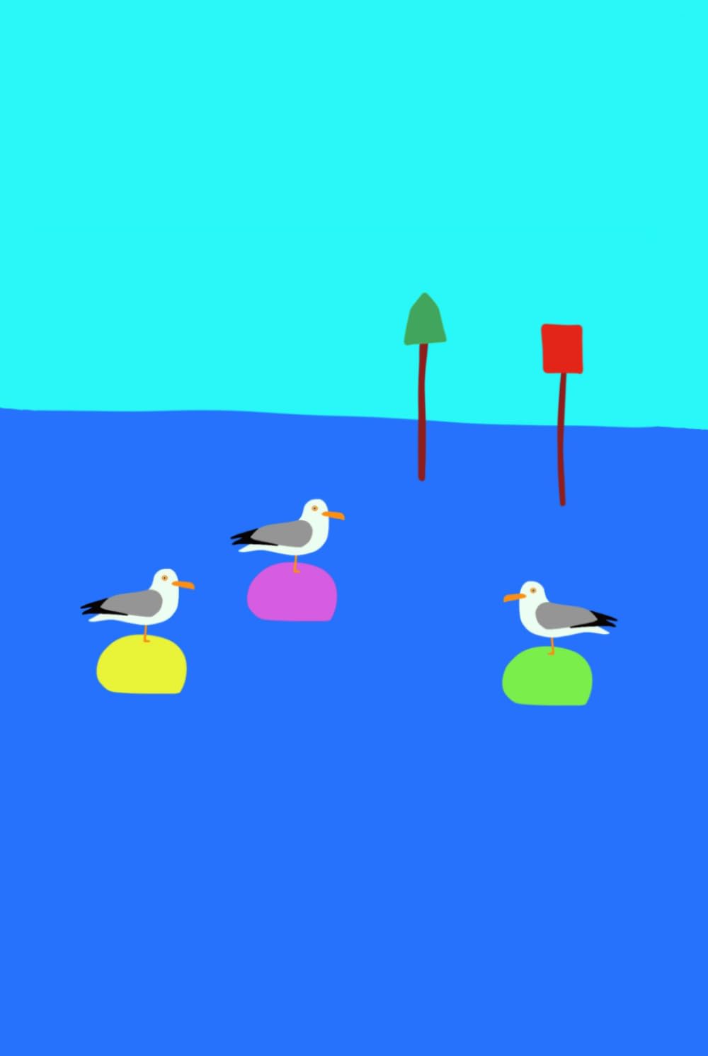 capítulo por capítulo baixar Gulls and Buoys Notebook: A Ruled 6” x 9” Notebook with 120 Pages and a Matte Cover for Seagull Lovers, Beach Walkers and Coastal Daydreamers