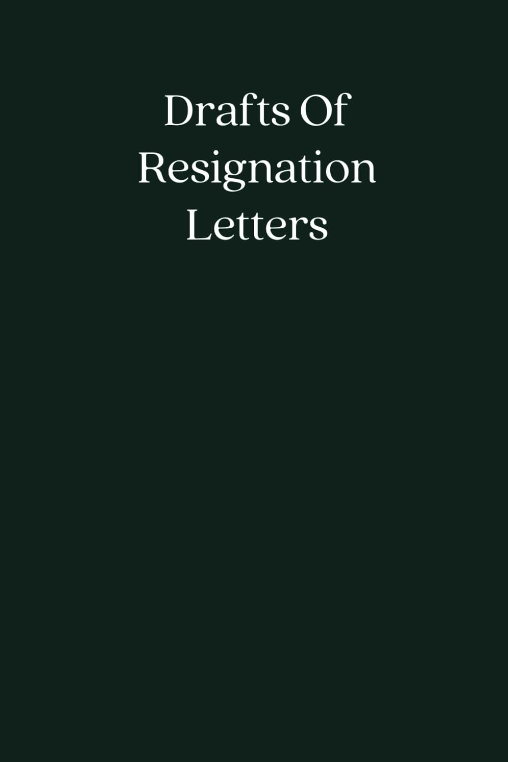 Drafts Of Resignation Letters: Funny Blank Lined Notebook For Work baixar livro de graça