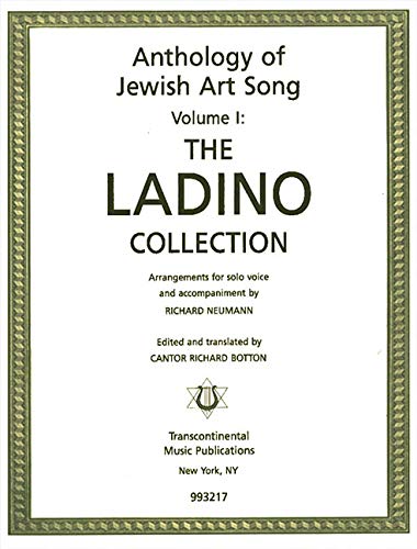 ler totalmente The Ladino Collection Anthology of Jewish Artsong - Vol. 1