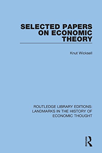 Selected Papers on Economic Theory (Routledge Library Editions: Landmarks in the History of Economic Thought) (English Edition) baixar livro de graça