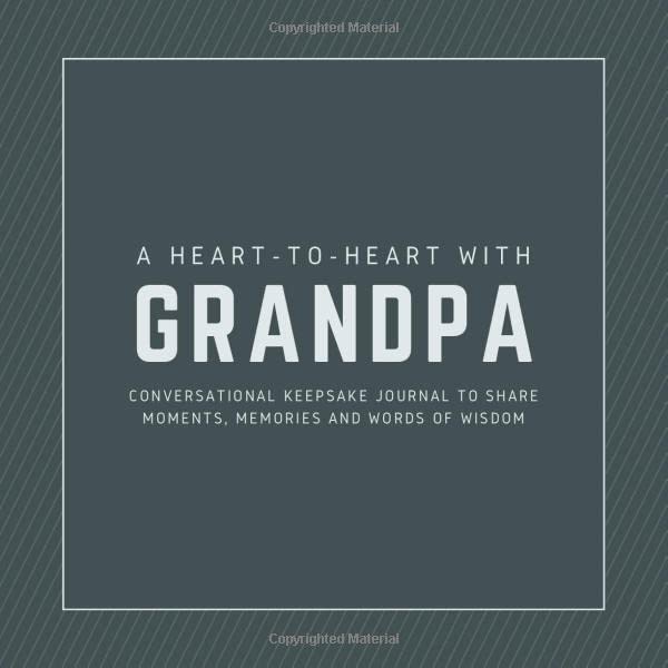 A Heart-to-Heart With My Grandpa - Conversational Keepsake Journal to Share Moments, Memories and Words of Wisdom: A Book Intended to be Filled With Love and Laughter with Good Quality Time baixar livro de graça