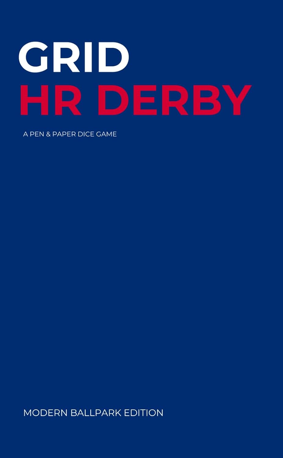 Grid HR Derby - Modern Ballpark Edition baixar livro de graça