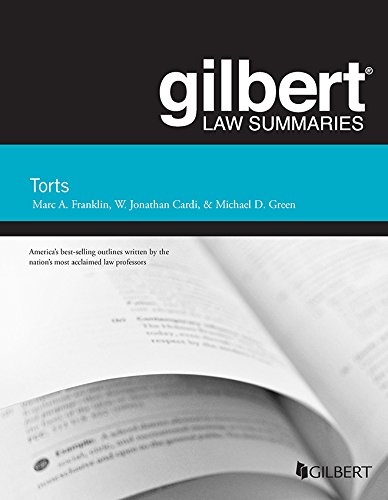 ler totalmente Gilbert Law Summary on Torts (Gilbert Law Summaries) (English Edition)