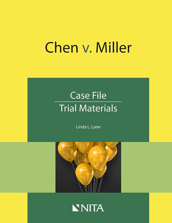 Chen v. Miller (NITA) (English Edition) baixar livro de graça