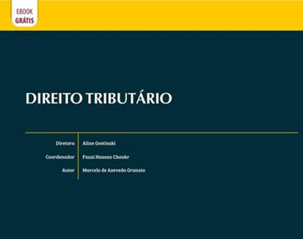 capítulo por capítulo baixar Direito Tributário