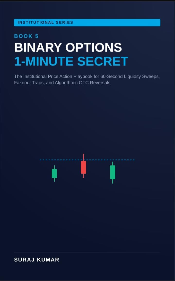 Binary Options 1-Minute Secret: Book 5: The Institutional Price Action Playbook for 60-Second Liquidity Sweeps, Fakeout Traps, and Algorithmic OTC Market Reversals (English Edition) baixar livro de graça
