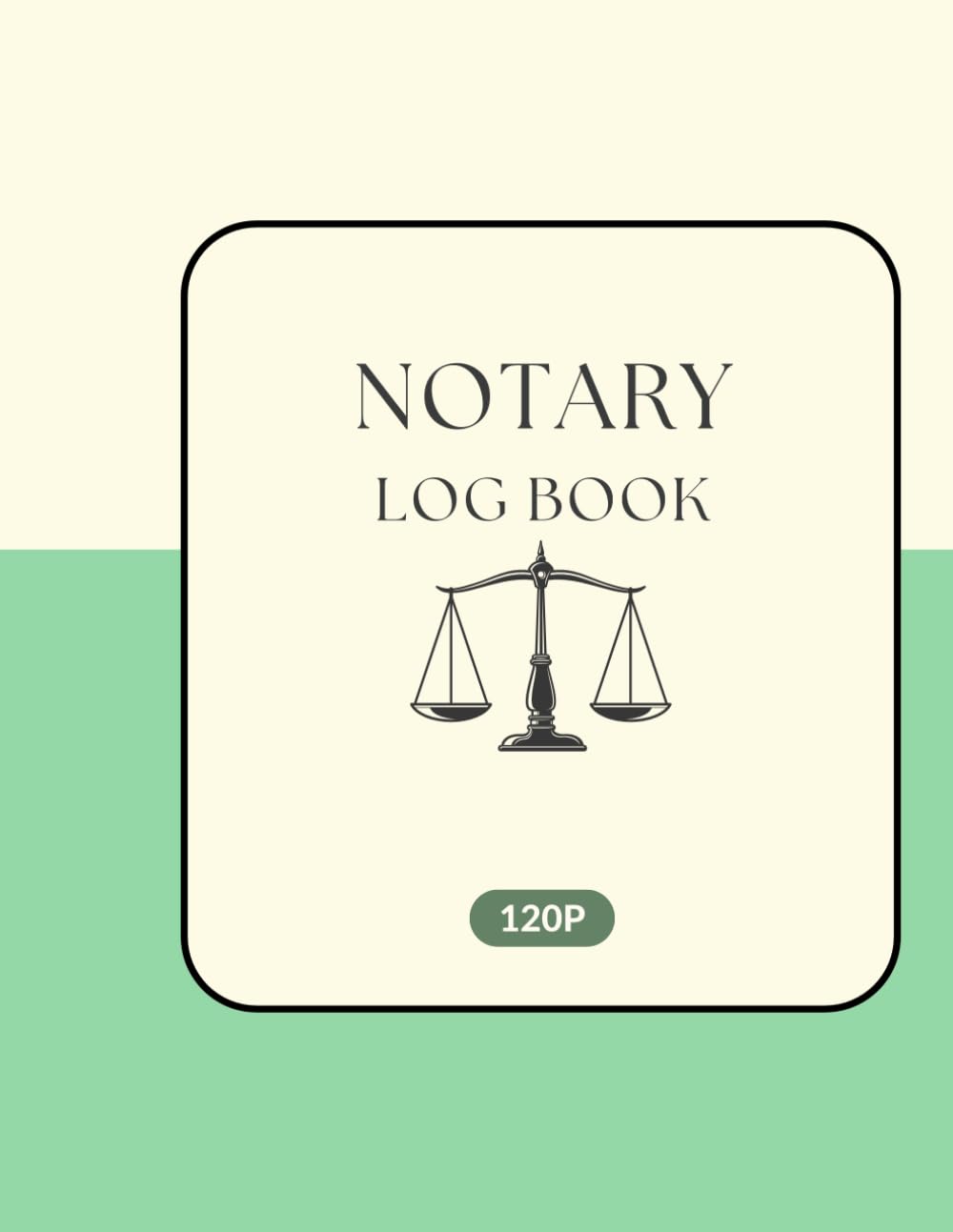 ler totalmente Notary Journal Log book: Notary Records All State Public Record Book | Record Notarial Acts with Easy | Green Classic Cover