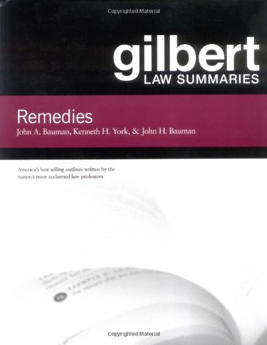 Gilbert Law Summaries: Remedies baixar livro de graça