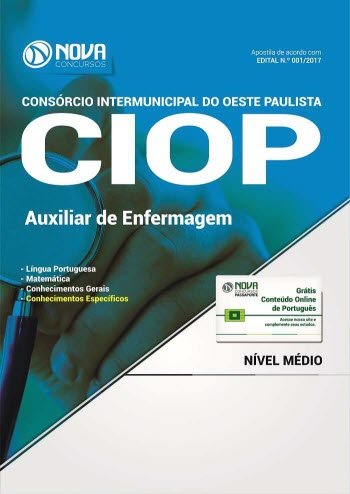 Apostila CIOP-SP 2017 - Auxiliar de Enfermagem baixar o livro de graça