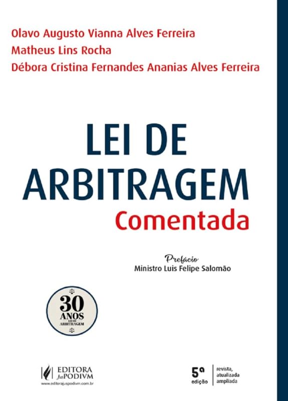 Lei de Arbitragem Comentada - 5ª Edição (2026) baixar o livro de graça