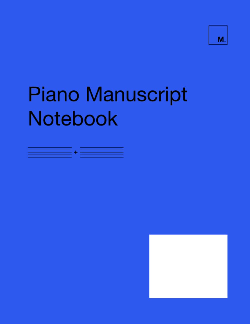 capítulo por capítulo baixar Piano Manuscript Notebook: 10 Standard-Size Staves / 60 Pages (Blue Cover)