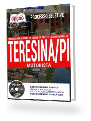 Apostila Concurso Prefeitura de Teresina PI 2017 - Motorista