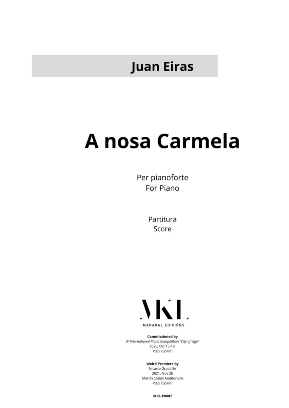 capítulo por capítulo baixar A nosa Carmela (Spanish Edition)