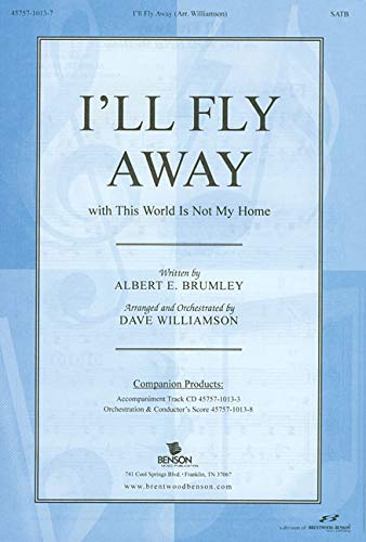 I'll Fly Away: Satb: Orchestration & Conductor's Score