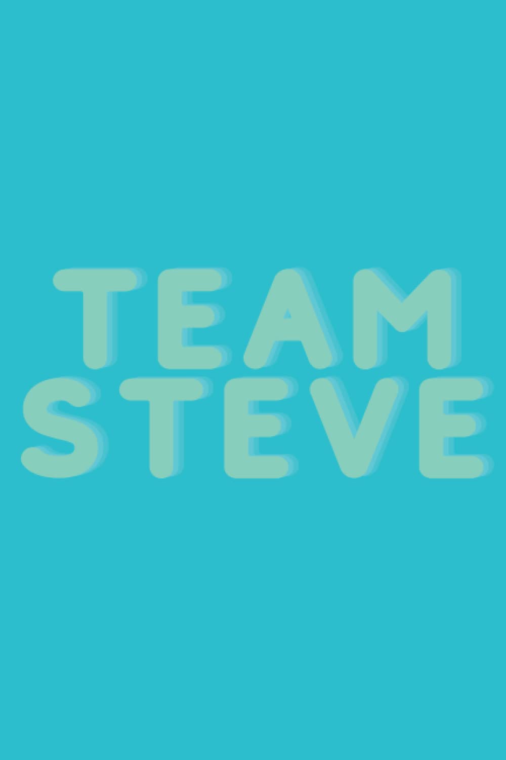 ler totalmente Team Steve TV Show Writing Journal (6x9 inches), 125 Lined Pages, Soft Cover Paperback, Matte Finish