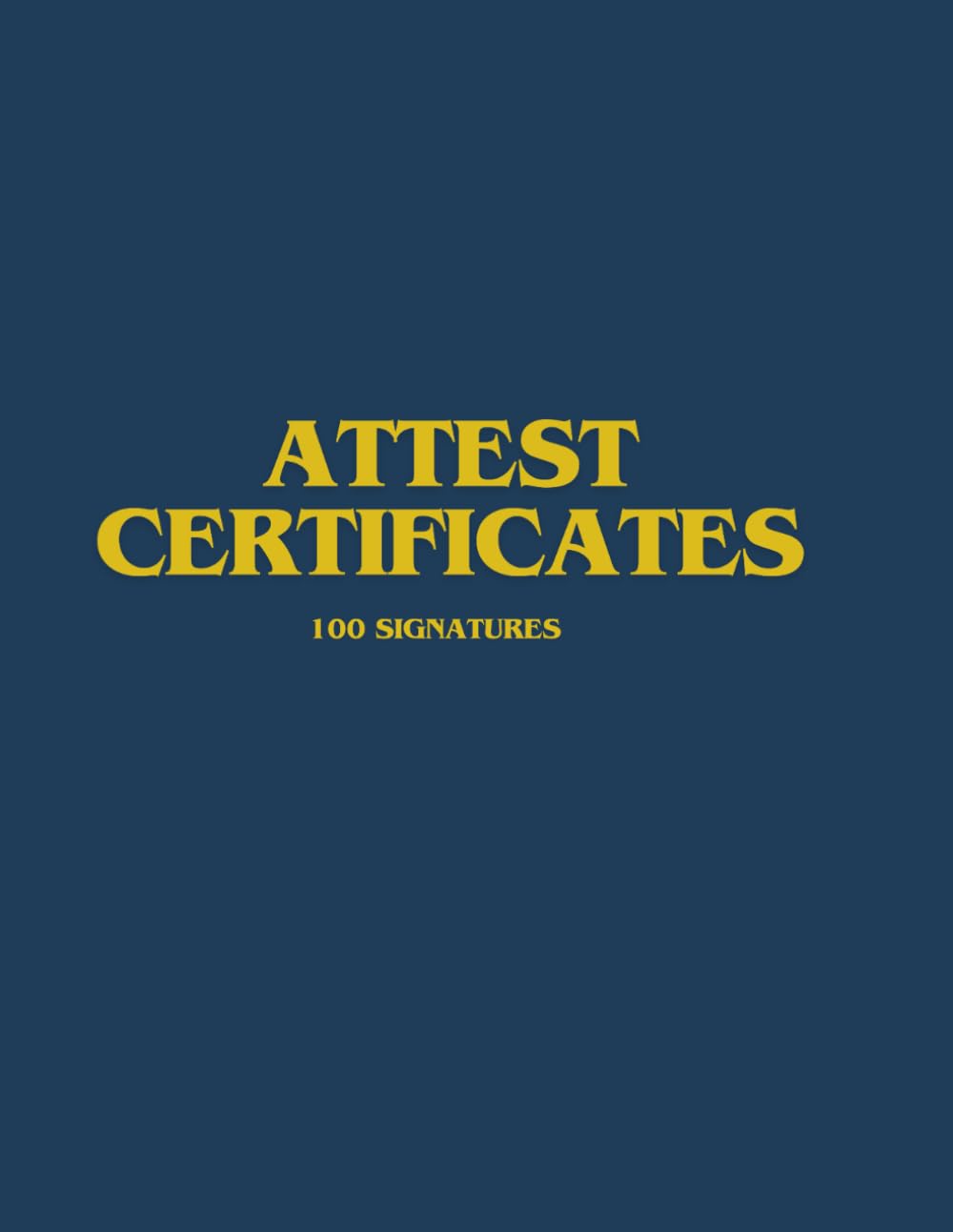 Notary Public Attestation Certificates Book – 100 Tear-Out Forms: 100 Tear-Out Attestation Certificates for Notary Public – Professional, Certified Loose Forms for Mobile Notaries a baixar livro de graça