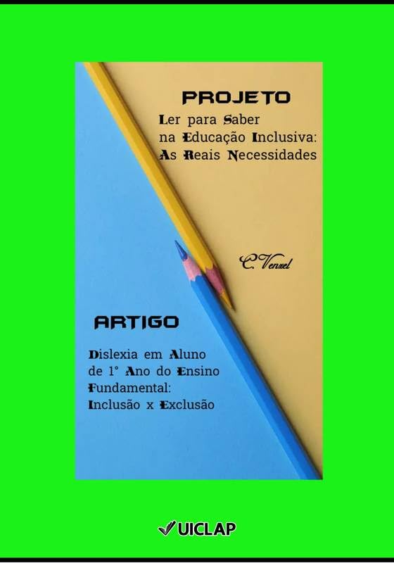 Projeto Ler para Saber/Artigo Dislexia em aluno do 1º ano baixar livro de graça