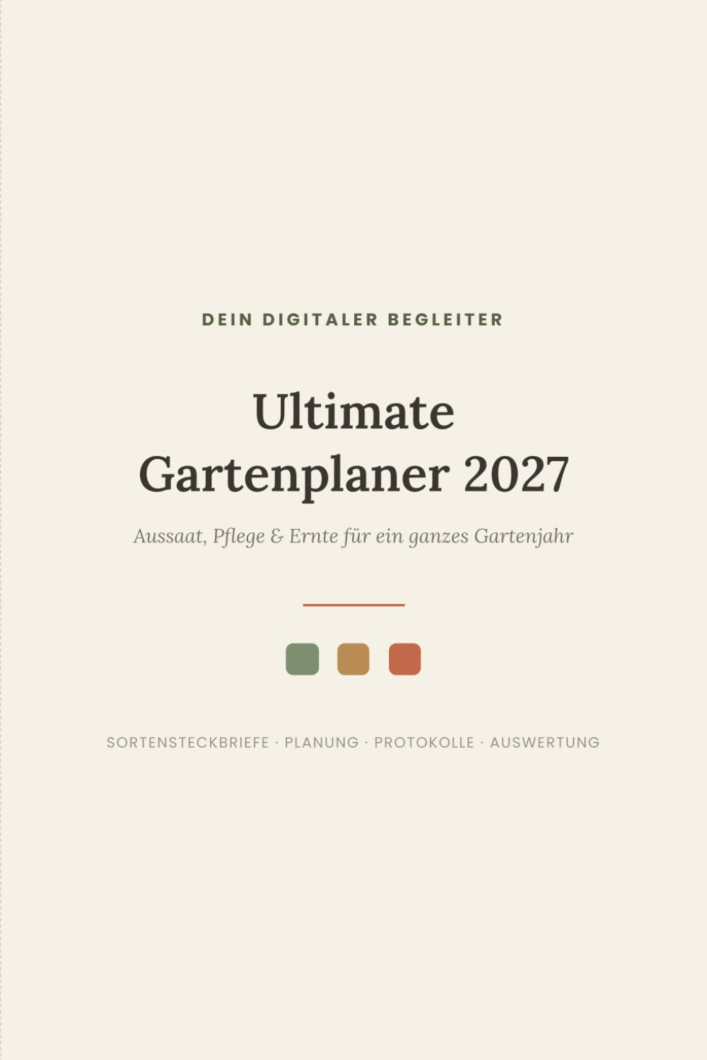 Ultimate Gartenplaner 2027 - Der große Gartenplaner für Gemüse, Obst & Kräuter: Aussaatkalender, Beetplaner, Erntetagebuch & 64 Sortensteckbriefe (German Edition) baixar o livro de graça
