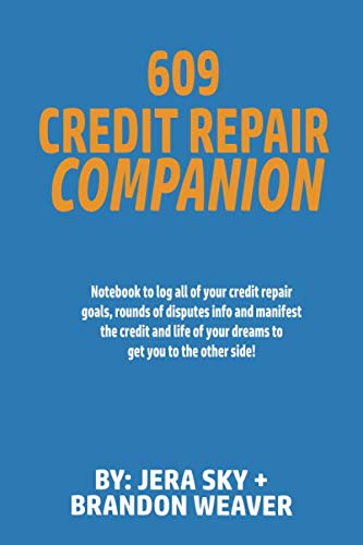 609 Credit Repair Companion: Notebook to log all of your credit repair goals and help you fix your credit FAST! baixar livro de graça