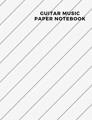GUITAR MUSIC PAPER NOTEBOOK: Manuscript Composition Paper/Blank Guitar Tablature Sheet Music/Notebook for guitarists/Composition Books Gifts/Staff Paper/Soft cover baixar o livro de graça