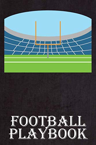 ler totalmente Football Playbook: Game Stats, Football Coach Notebook with Field Diagrams for Drawing Up Plays, Notes and Blank Play Design Field Pages, Football Journal