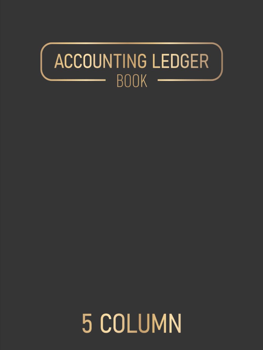 Accounting Columnar Book: 5 Column Blank Balance Sheet Ledger Notebook baixar livro de graça