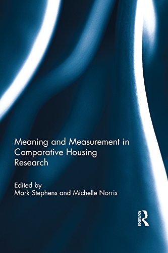 ler totalmente Meaning and Measurement in Comparative Housing Research (English Edition)