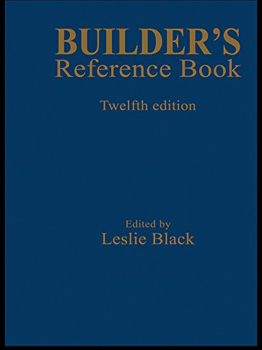 ler totalmente Builder's Reference Book (English Edition)