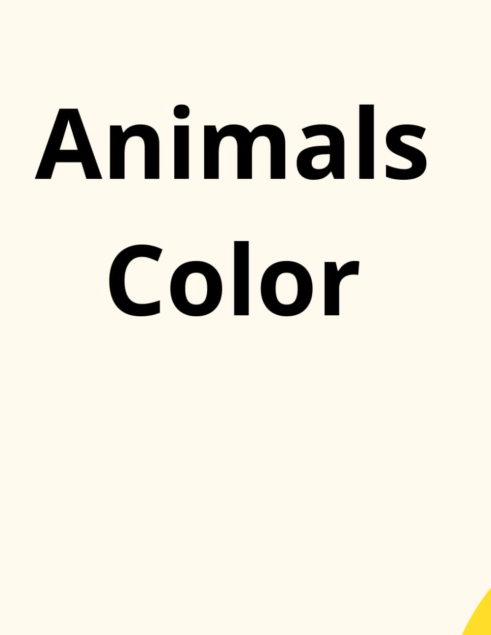 Animals Coloring (Portuguese Edition) baixar livro de graça