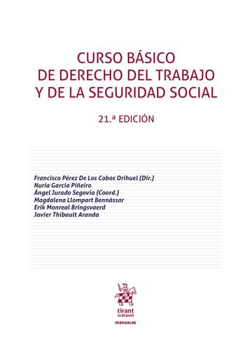 Curso básico de Derecho del Trabajo y de la Seguridad Social 21ª Edición baixar o livro de graça