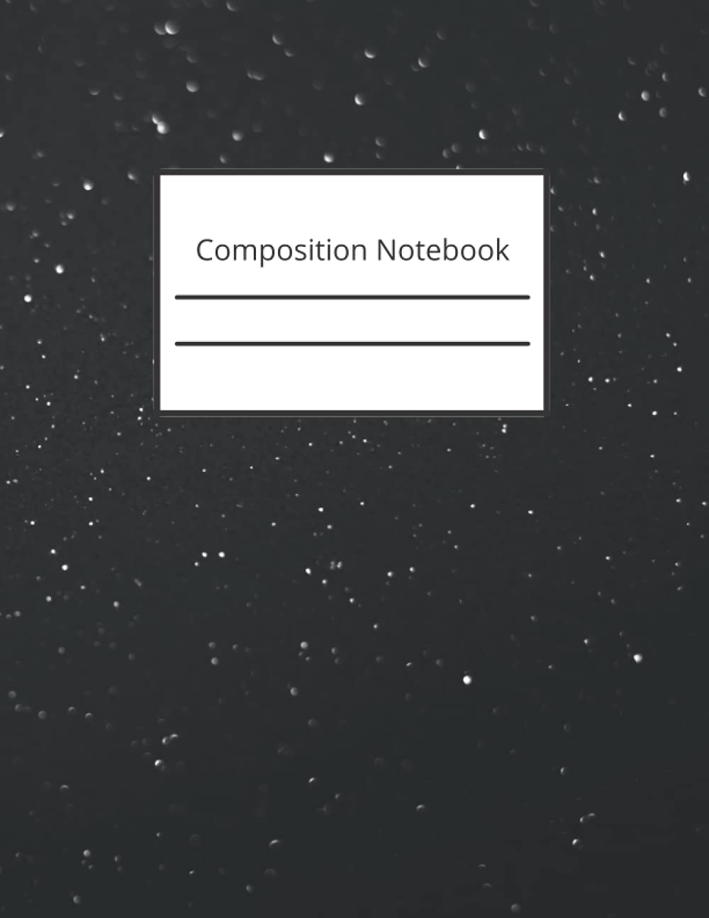 Composition Notebook: Wide Ruled Lined Paper Notebook Journal: Black Composition Notebook: 8.5 x 11: 160 pages baixar livro de graça