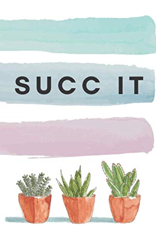 Succ It: Lined journal for succulent lovers with a fun pun baixar livro de graça