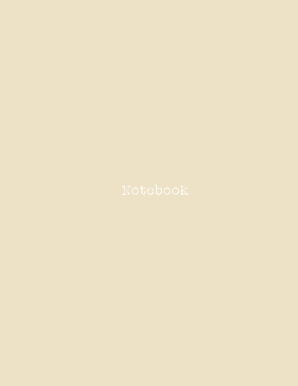 ler totalmente Notebook: lined Journal Notebook - Large (8.5 x 11 inches) - 100 Pages - Green Clay Cover - Minimal style: Composition Book Perfect bound, Soft Cover,Basic Design