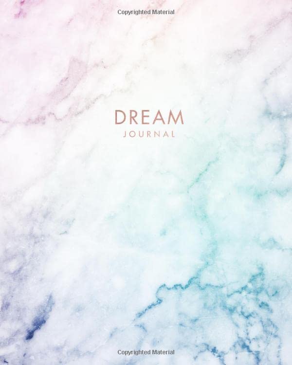 capítulo por capítulo baixar Dream Journal: Rainbow Marble and Faux Rose Gold | Inspirational Quote - Journal, Notebook, Diary, Composition Book (8 x 10 inches) - 120 Lines Pages
