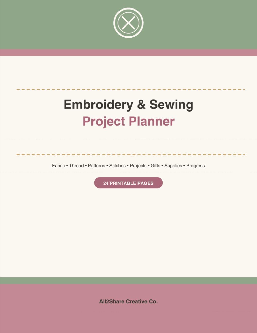 capítulo por capítulo baixar Embroidery & Sewing Project Planner: A Printable Workbook to Track Fabric, Thread, Patterns, and Projects Planning: Guided Pages for Fabric, Thread,... Project, Gifts, Supplies, and Progress